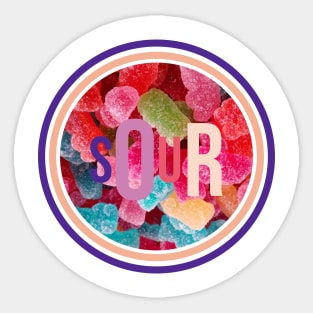 Aesthetic sour Olivia Sticker